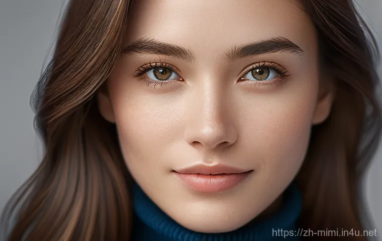 미미와 주변 캐릭터 상호작용 - **Prompt:** A close-up, highly detailed shot of a young adult female (mid-20s, casual modern clothin...