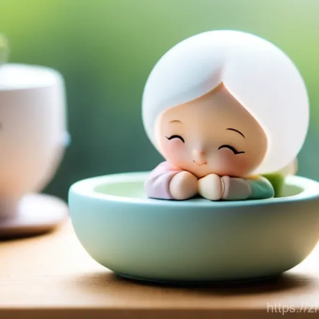 미미와 인기 굿즈 순위 - Mimi's Healing Desk Companions**
A charming desktop scene featuring several "Mimi" character figurin...