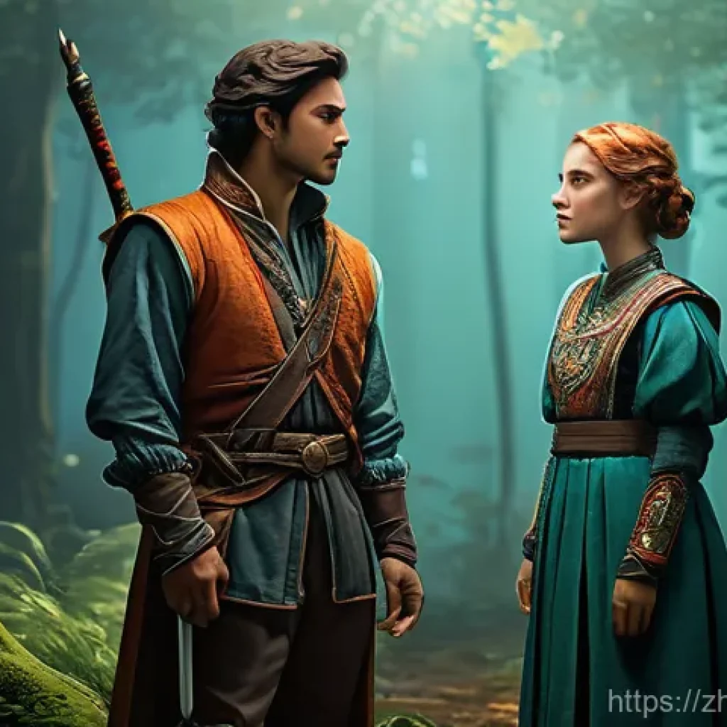 미미 캐릭터와 오프라인 이벤트 - **Immersive Fantasy RPG Experience:**
A vibrant, detailed image capturing an immersive role-play...