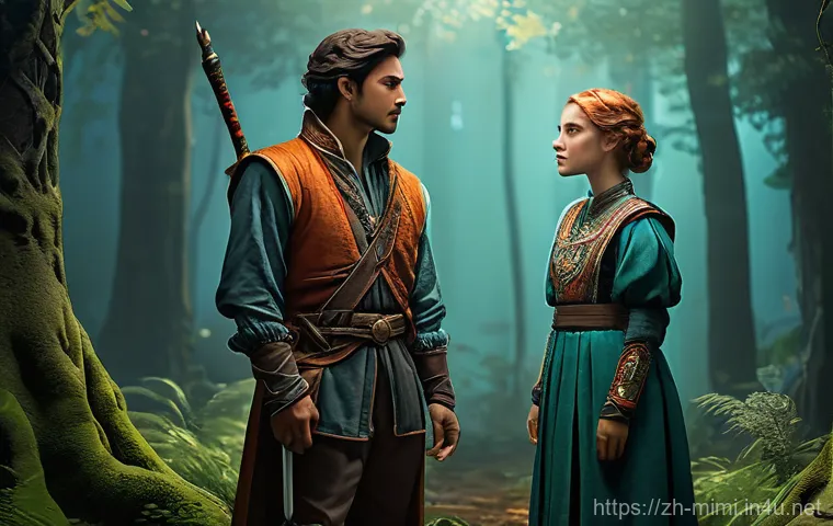 미미 캐릭터와 오프라인 이벤트 - **Immersive Fantasy RPG Experience:**
    A vibrant, detailed image capturing an immersive role-play...